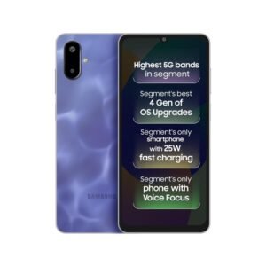 Samsung Galaxy F06 5G (Lit Violet, 128 GB) (4 GB RAM)