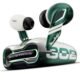 GOBOULT Mustang Torq Wireless in Ear Earbuds with 60H Playtime, App Support, Quad Mic ENC, 45ms Low Latency, 13mm Driver, Breathing LEDs, Made in India Ear Buds Wireless (Green)