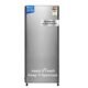 Haier 190 L 4 Star Direct Cool Single Door Refrigerator with Fast Ice Making, Easy Clean Back, Large Vegetable Box (HED-204TDSA-N, Dazzle Steel, 2026 Model)