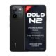 Lava Bold N2 (Indus Black, 4 GB RAM, 64 GB Storage) | 13MP AI Dual Rear Camera | Largest 6.75″ HD+ Display | 5000 mAh Battery & 10W Charging | IP64 Water & Dust Proof | Charger & Phone-Case in Box