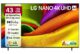 LG 108 cms (43 inches) NU87 AI Series Nano 4K Ultra HD Smart webOS VA LED TV 43NU870BPLA