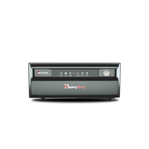 Microtek Heavy Duty 1550 Advanced Digital 1250VA/12V Inverter, Support 1 Battery with 3 Year Warranty for Home, Office & Shops