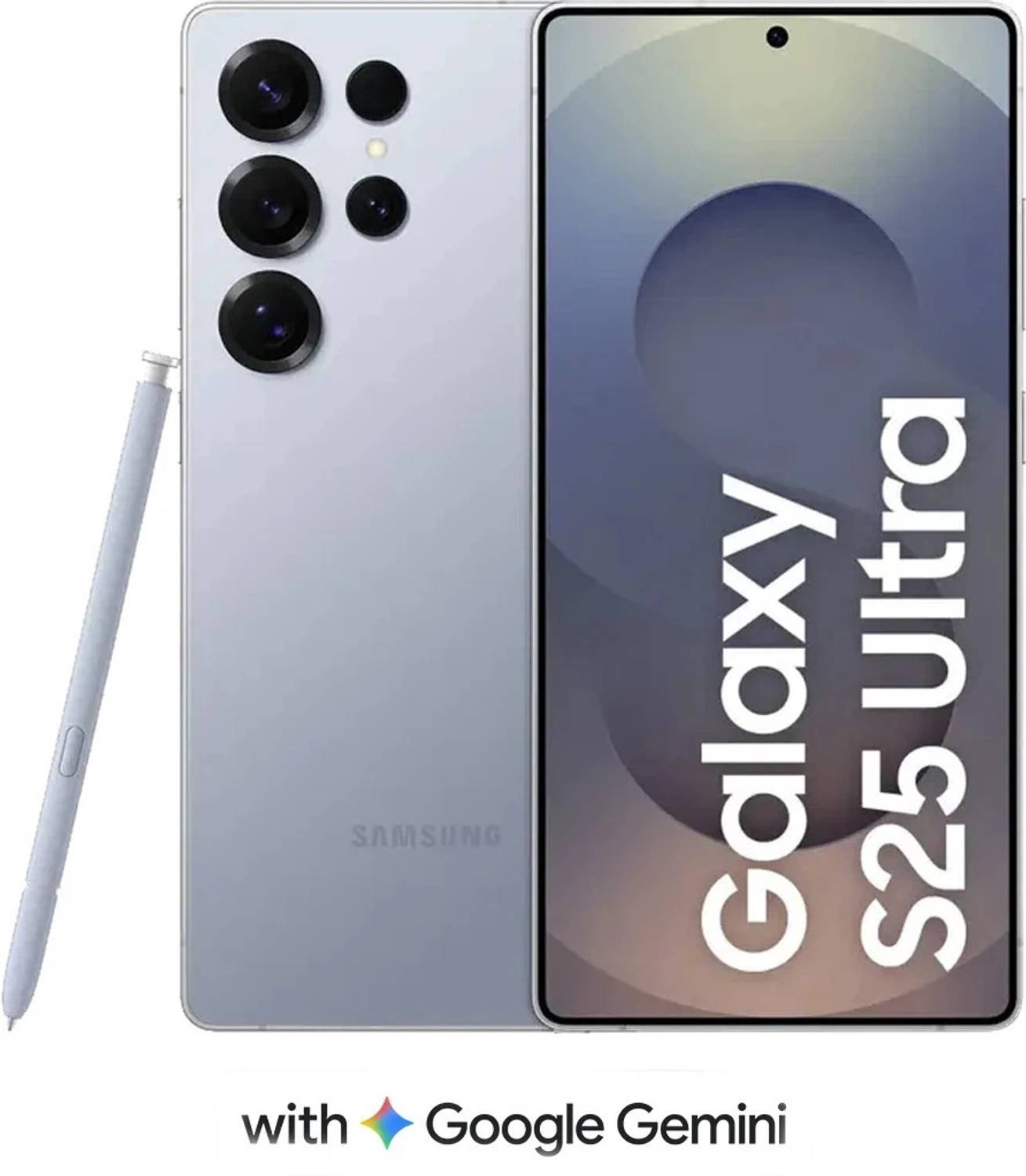 Samsung Galaxy S25 Ultra 512GB AI Smartphone, Unlocked Android, AI Night Mode Camera, Snapdragon 8 Elite Fast Processor, 5000mAh Battery, Built-in S Pen, 2025, US 1 Yr Warranty, Titanium Whitesilver